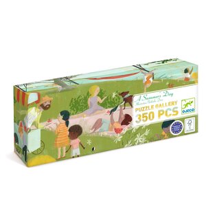 Djeco Puzzel Galerij - Een Zomerdag 350st. (+7)