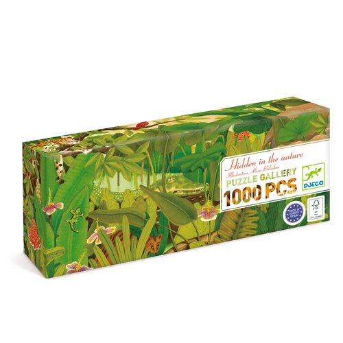 Djeco Puzzel Galerij - Verborgen in de Natuur 1000st. (+9)