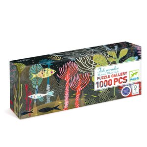 Djeco Puzzel Galerij - Visparadijs 1000st. (+9)