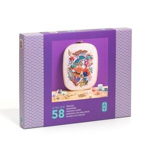 Djeco Atelier 58 - Draad 'Borduren met kralen' (+15) Djeco Atelier 58 - Draad 'Borduren met kralen' (+15)