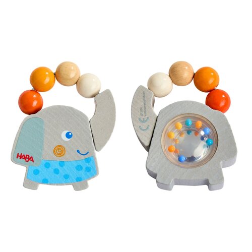 HABA Rammelaar - Rammel Olifant