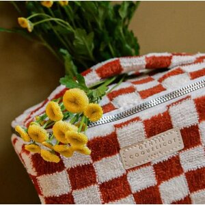 Gentil coquelicot Paris Toilettas ruitjes - rood