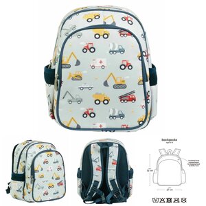 A Little Lovely Company Backpack - Vehicles