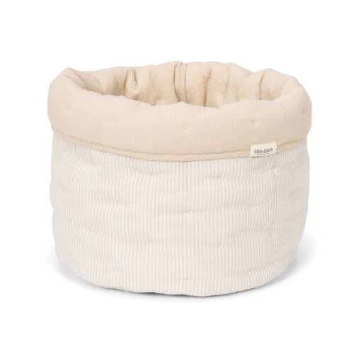 Little Dutch Opbergmandje medium - Beige - Essentials Little Dutch Opbergmandje medium - Beige - Essentials