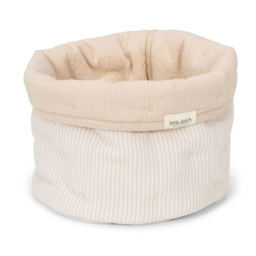 Little Dutch Opbergmand klein - Beige - Essentials Little Dutch Opbergmand klein - Beige - Essentials