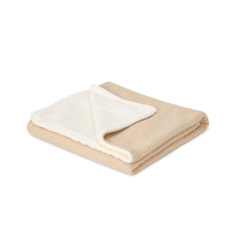 Little Dutch Gebreid wiegdeken - fleece - Beige - Essentials Little Dutch Gebreid wiegdeken - fleece - Beige - Essentials