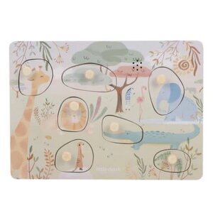 Little Dutch Geluidenpuzzel - Safari Friends Little Dutch Geluidenpuzzel - Safari Friends