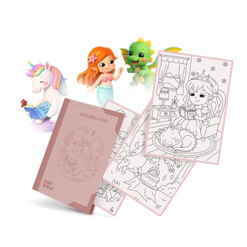 kidywolf REFILL KIDYDRAW-PAD "Once Upon A Time" (+6)