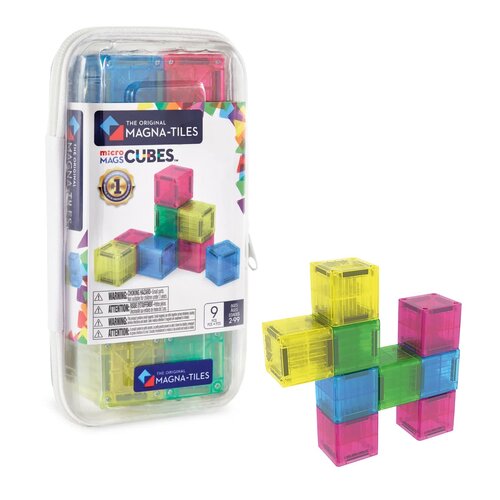 Magna-Tiles MAGNA-TILES® microMAGS Cubes 9-Piece Set