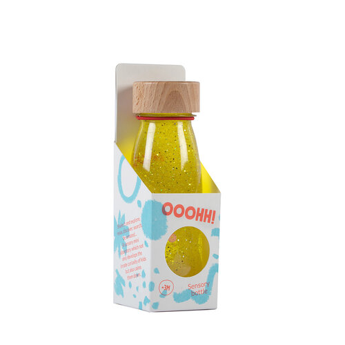 Petit Boum Sensorische Fles - Vloeibaar 'Geel'