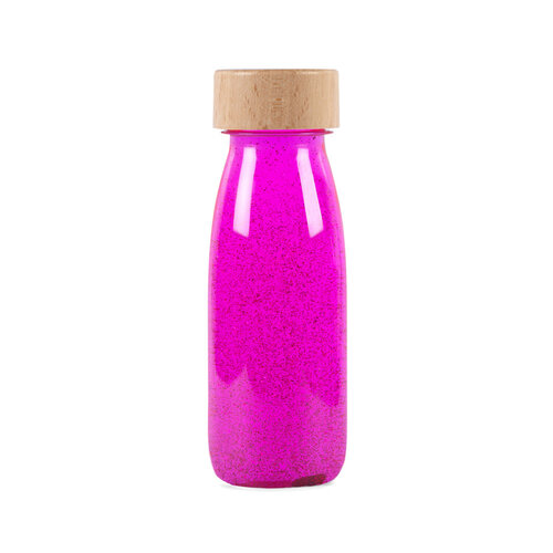 Petit Boum Sensorische Fles - Vloeibaar 'Pink Fluo' (GITD)