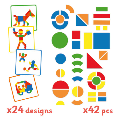 Djeco Spel - Magnetische Koffer 'Geoform'