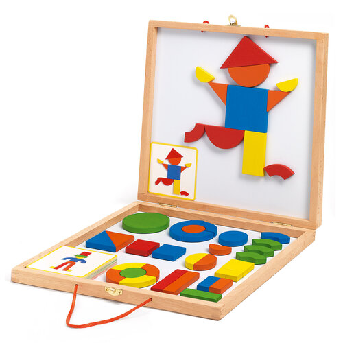 Djeco Spel - Magnetische Koffer 'Geoform'