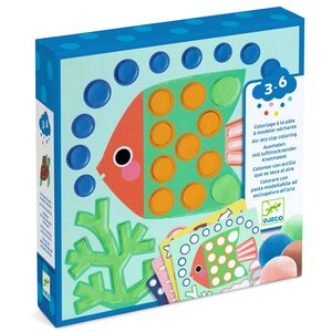 Djeco Knutseldoos - Plasticine 'Onderwaterwereld' (3-6)