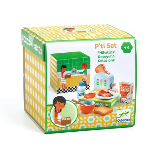 Djeco Rollenspel - P'TI SET "Ontbijt"