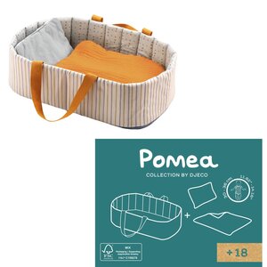 Djeco Poppenaccessoires - Draagmand "Blauw"