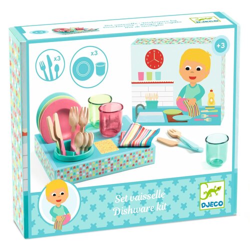 Djeco Rollenspel - Servies afwas set!