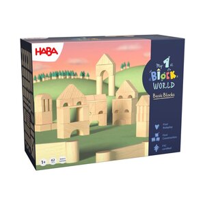 HABA My 1st Block World - XXL bouwstenenset (62 delen) HABA My 1st Block World - XXL bouwstenenset (62 delen)
