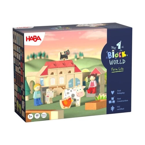 HABA My 1st Block World - Grote boerderij