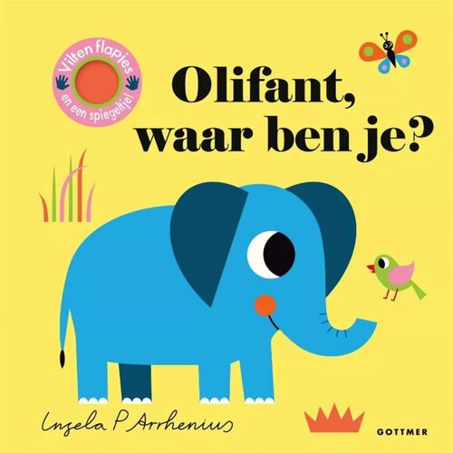 Gottmer Uitgeverij Flapjesboek "Olifant, waar ben je?" (+2)