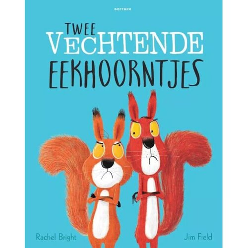 Gottmer Uitgeverij Prentenboek "Twee vechtende eekhoorntjes" (+3)