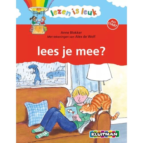 Kluitman Leesboek AVI-Start "Lees je mee?" (+6)