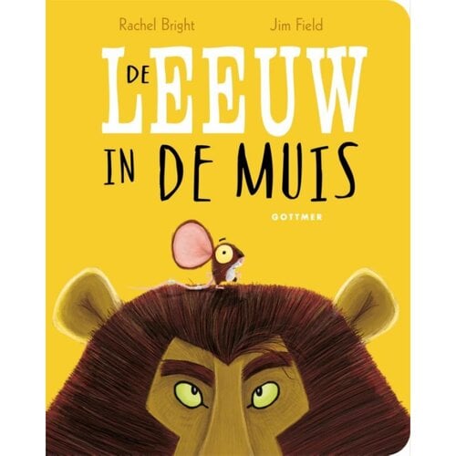 Gottmer Uitgeverij Prentenboek - Kartonboek "De leeuw in de muis" (+3)