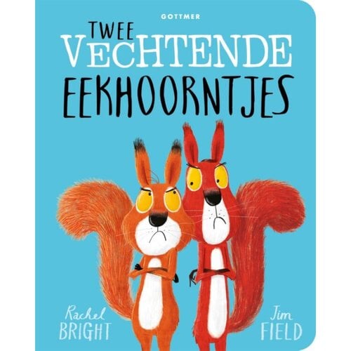 Gottmer Uitgeverij Prentenboek - Kartonboek "Twee vechende eekhoorntjes" (+3)