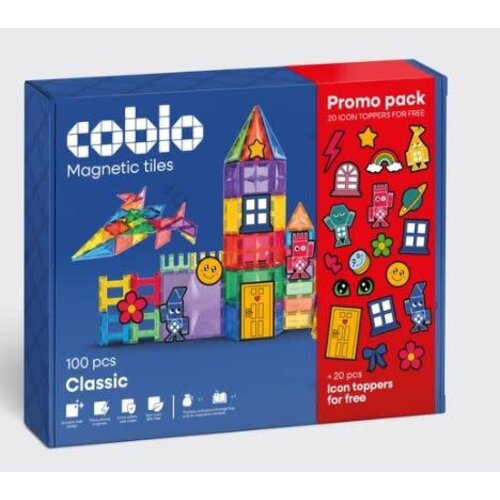 Coblo Coblo Promopack: 20 icoon toppers GRATIS bij 100 stuks classic