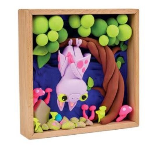 okto Okto Sensory Art Wood En Craft - Kleine Wereld - Vleermuis