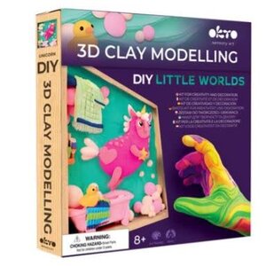okto Okto Sensory Art Wood En Craft - Kleine Wereld - Eenhoorn