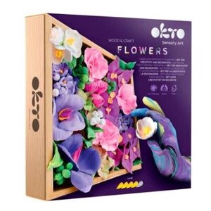 okto Okto Sensory Art Wood En Craft - Bloemen - Inspiratie