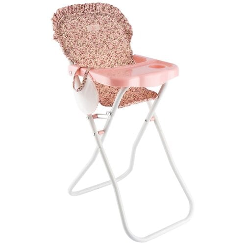 Asi Dreams Poppenaccessoires - Kinderstoel met dienblad en slabbetje "Martina"