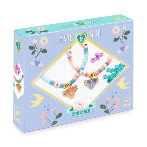 Djeco You&Me - Armbandjes maken 'Heishi-harten' (+8j) Djeco You&Me - Armbandjes maken 'Heishi-harten' (+8j)