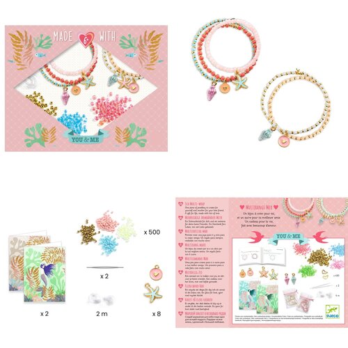 Djeco You&Me - Armbandjes maken 'zee' (+6j)
