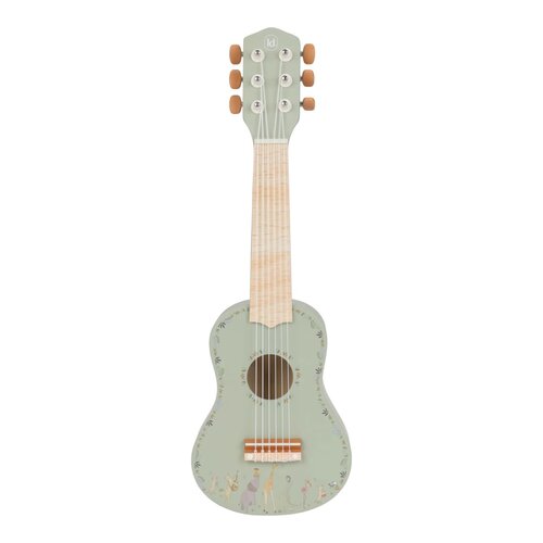 Little Dutch Houten gitaar - Groen - Safari Friends FSC Little Dutch Houten gitaar - Groen - Safari Friends FSC