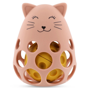 Trixie Silicone sensory rattle - Mrs. Cat