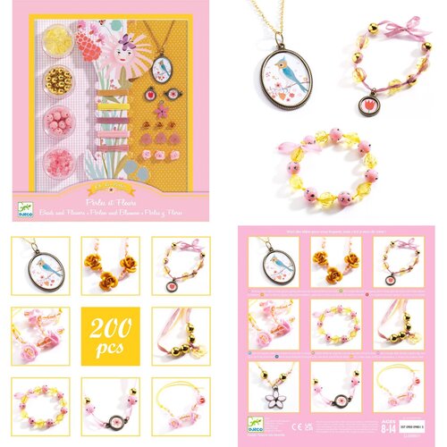 Djeco Pareltjes en accessoires 'bloemen'