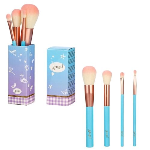 Souza Make-up borstelset 4st. (2 x S, 1 x M, 1 x L) Souza Make-up borstelset 4st. (2 x S, 1 x M, 1 x L)