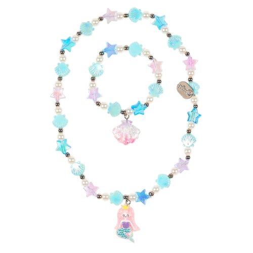 Souza Ketting & armband set "Stine Mermaid" Souza Ketting & armband set "Stine Mermaid"