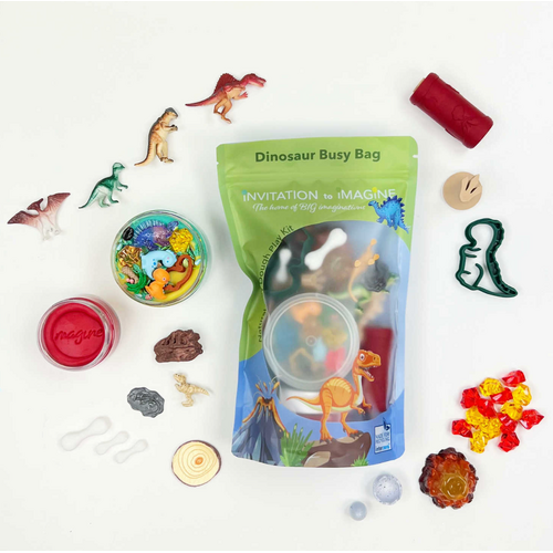 Invitation to imagine Dinosaur Busy Bag Invitation to imagine Dinosaur Busy Bag