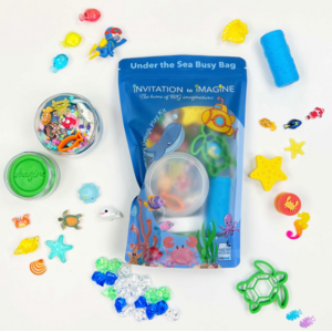 Invitation to imagine Under the Sea Busy Bag Invitation to imagine Under the Sea Busy Bag