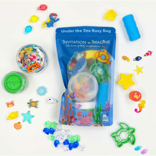 Invitation to imagine Under the Sea Busy Bag Invitation to imagine Under the Sea Busy Bag