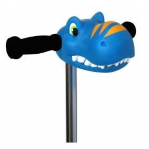 Micro Steps Scootaheadz - dino blauw