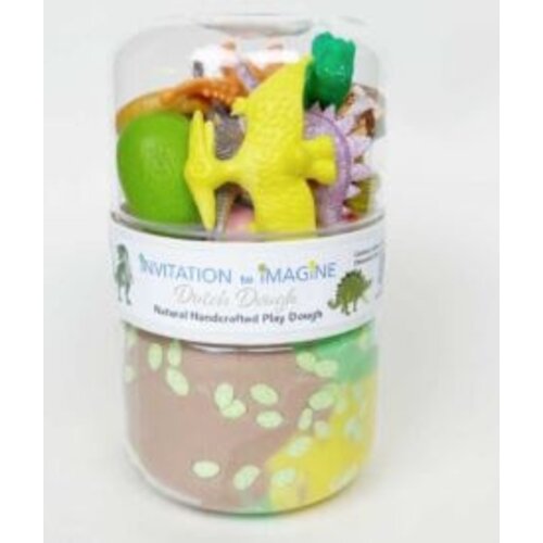 Invitation to imagine Dutch dough - Dinosaur Play Pot Invitation to imagine Dutch dough - Dinosaur Play Pot