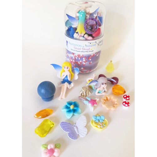 Invitation to imagine Dutch dough - Fairy Play Pot Invitation to imagine Dutch dough - Fairy Play Pot