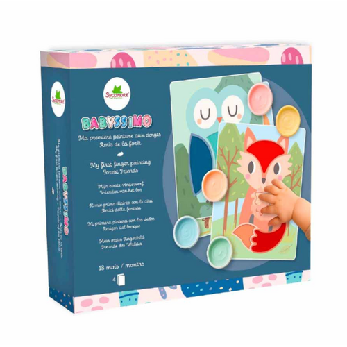 Sycomore Babyssimo - Mijn eerste vingerverf - Vrienden van het bos