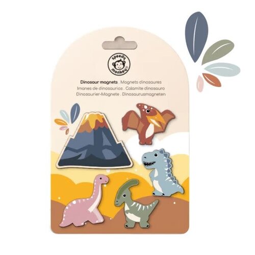 Speedy Monkey Magneten Dino