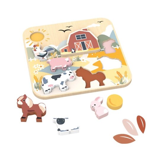 Speedy Monkey Jumbo inlegpuzzel Boerderij