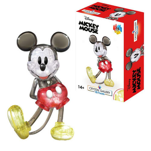 Crystal Gallery 3D puzzel Disney® - Mickey Mouse (36st.)
